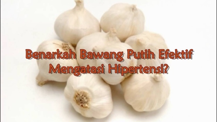 Bawang putih untuk tekanan darah