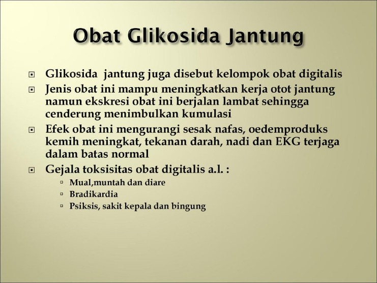 Digitalis jantung