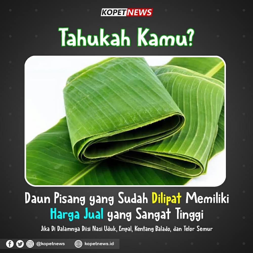 Pisang empuk dan sehat