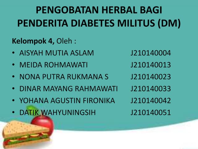 herbal untuk penderita diabetes